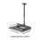 Ceiling Mount with Tray for Projector Camera Wall/Ceiling Mounting Hei 2