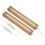 2PCS LED Wood Light Display Rectangular Crystal Wooden Lighted Base Stand 5.2mm Through-Slot with Colored Lights 1