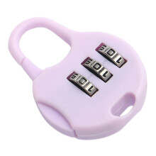 3 Digit Combination Padlock Household Drawer Lock Password Lock Luggag