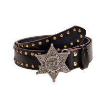 Womens PU Leather Belt Gothic Belt Fashion Aesthetic Belt Casual for D