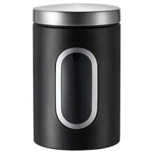 1Pcs Coffee Canister Stainless Steel Storage Jars with Visual Window Kitchen Storage Coffee Bean Tea-Leaf Sealed Cans