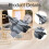 1/72 Rafale B Fighter Model Simulation with Display Stand for Home She 3