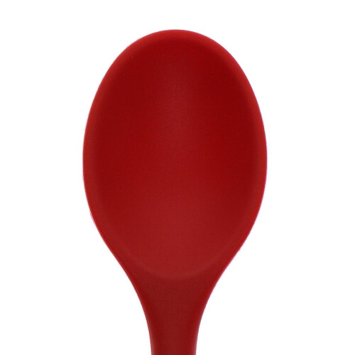 Silicone Ladle Soup Spoon Utensils Non-stick Cooking Kitchen Tools Red 2