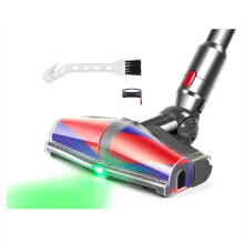 LED Soft Roller Cleaner Compatible with V15 V11 V10 V8 V7 Vacuum Cleaners, Illuminating Hidden Dust and Debris