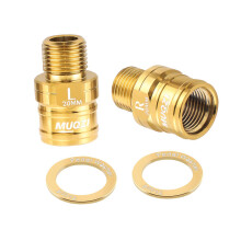 2 Pieces 20mm Bike Pedal Extender Sturdy Extended Pedal Spacer for Roa