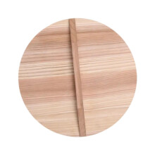 Wood Pan Lid Round Skillet Cover Anti Scalding Lightweight Cooking Pot