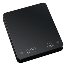 Pour-over Coffee Scale, -Border Timer, Accurate Kitchen Electronic Scale, Rechargeable, Digital Display