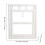 Pet Door Screen Heavy Duty Versatile Easy Install and Removal Partitio 2