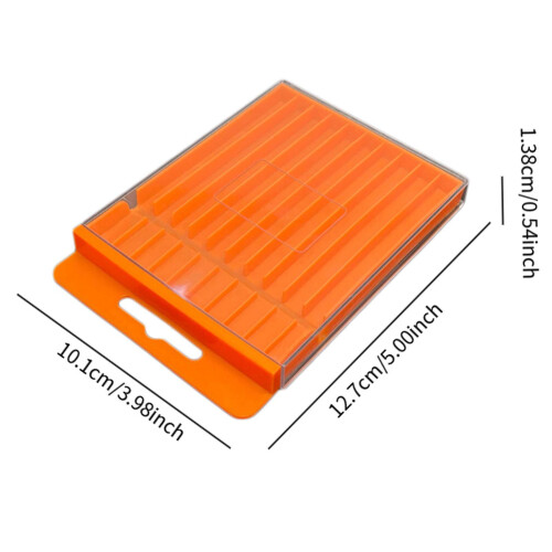 Drill Bit Storage Box Drill Bit Holder Container Garage Empty Organize 1