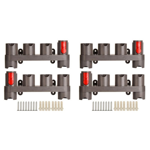 4PCS Accessory Holder for  Vacuum Cleaner V15 V12 V11 V10 V8 V7 Attachment Holder Wall Mount Tool Holder Organizer