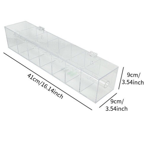 Acrylic Sticker Organizer Label Dispenser Sturdy for Home Office Label 1