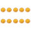 10Pcs Metal Buttons Decorative Sewing Button Fasteners-yellow 1