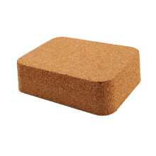 Cork Block Cork Punching Board Wooden Lightweight Leathercraft Tool Co
