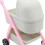 1:12 Miniature Tiny Baby Stroller Dolls Crib Accessory Scene Decor Orn 3