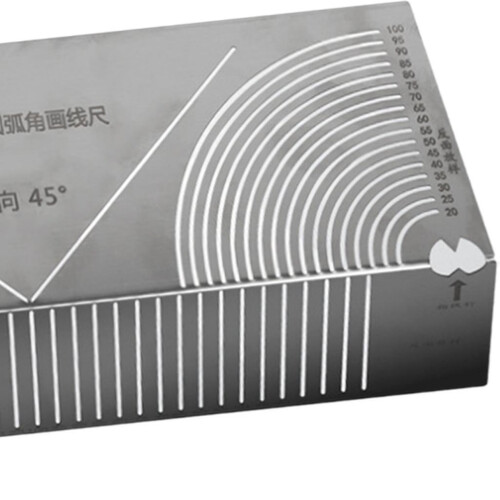 Angle CURVE Marking Tool Steel Pipe Bend Marking Tool for Drawing Meta 2