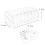 Pill Case Container Weekly 7 Daily Pill Dispenser Case  Black 2