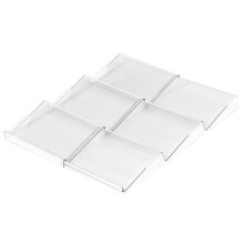3 Layer Spice Drawer Organizer Expandable Spice Jar Rack Tray Plastic Seasoning Organizer Cabinet Kitchen Shelves