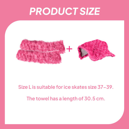 2Pcs Ice Skate Blade Covers Ice Skate Protector for Training Practice 1