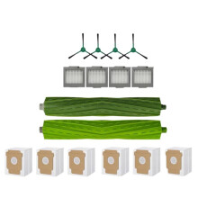 16 Pcs for    504 Vac/Max 705 Vac Sweeping Machine Accessories Main Side Brush Mop Filter Dust Bags