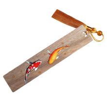 Wooden Bookmark Tassel for Graduation Season Reader Office Supplies C