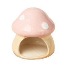 Mushroom Hamster Hideout Cartoon Guinea Pig House for Rat Hamster Guin