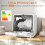 ELECWISH 5L Tabletop Dishwasher 7 Program Dish Cleaner UK 7