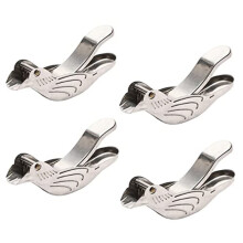 4 Pezzi Spremiagrumi Manuale In Acciaio Inox, Spremiagrumi Manuale A Forma di Uccello, Spremiagrumi Portatile A Mano