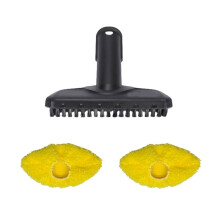 Mikrofasertuch-Set mit Handbürste für SC1 SC2 SC3 SC4 SC5 Dampfreiniger - Ersatzteile für Handdüsen
