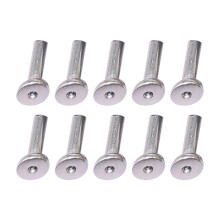 10 Pieces Angled Protective Cables Railing Post for Railing Wood Posts