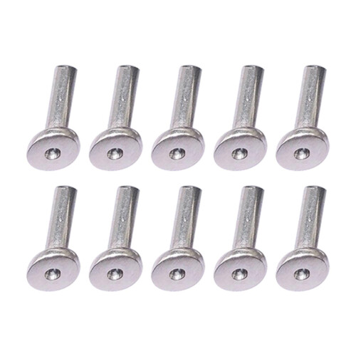 10 Pieces Angled Protective Cables Railing Post for Railing Wood Posts