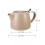 Ceramic Teapot Kettle 500ml with Stainless Steel Strainer for BBQ Rest 2
