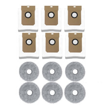 For Cecotec Conga 11090 Sweeper Accessories Removes 99% of Bacteria Mop Cloth Dust Bag Accessories