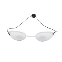 Eye Protection Goggles Absorbting Full Shading Adjustable Eyepatch Whi