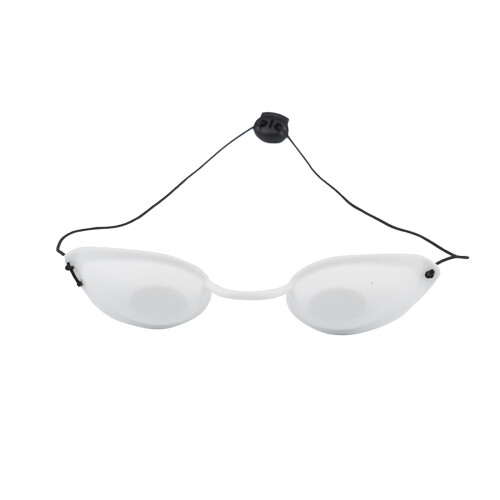 Eye Protection Goggles Absorbting Full Shading Adjustable Eyepatch Whi