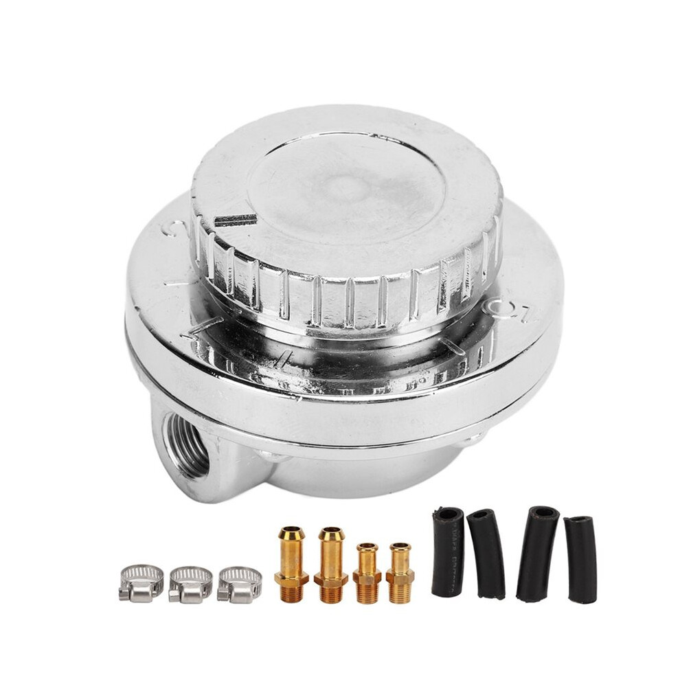 Adjustable Universal Fuel Pressure Regulator Kit For Carburetor Engines 6033072579871