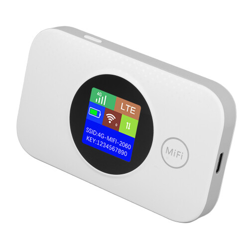 4G mobiler Hotspot 3000mAh 98x59x18mm, Farbdisplay