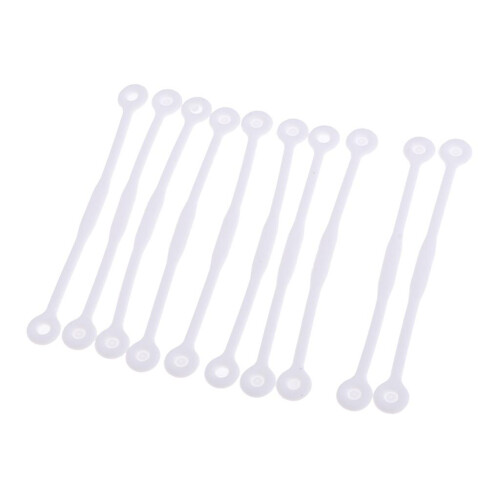 10pcs Tennis Squash Racket Vibration Dampeners Shock Absorber Strips W 1