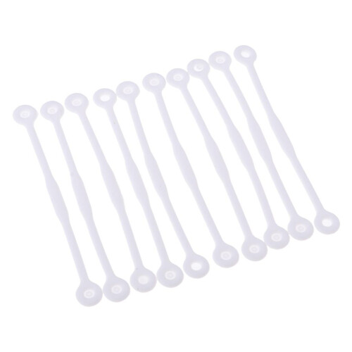 10pcs Tennis Squash Racket Vibration Dampeners Shock Absorber Strips W 2