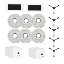 For DEEBOT T30 Pro Omni Robot Vacuum Cleaner Accessory Filters Cloths Side Brushes Dust Bags Replacement Parts