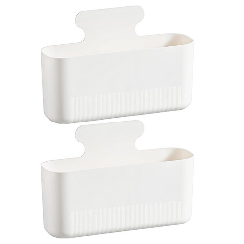 Pack of 2 Large Magnetic Spice Rack for Fridge - Space-Saving Kitchen Organizer, Easy Install