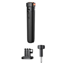 Magnetic Quick Release Selfie Stick Tripod 1/4 Screw Mount for Action Cameras