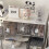 Handle Combination Drawer Box Stationery Organizer Desktop Student Multi-Compartment Drawer Pencil Cabinet 2