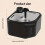 Automatic Circulating Pet Water Dispenser 2.8L Capacity-White 5