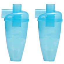 2X Dust Collector Cyclone  Small Industrial Extractor Woodworking Tool Vacuum Cleaner Filter Separation Home DIY