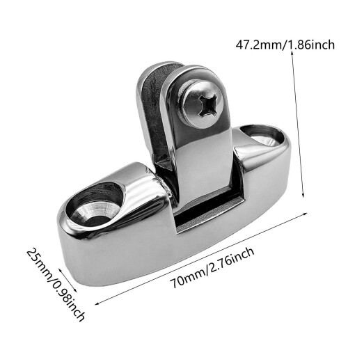Deck Hinge Mount Boat Hardware Set 180 Rotatable Sturdy Quick Release 1