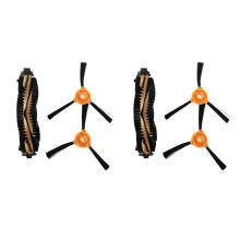 2 set Filter-Side Brush Replacement for Deebot N79 N79S Conga Excellence 990 Vacuum Cleaner