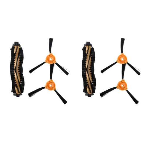 2 set Filter-Side Brush Replacement for  Deebot N79 N79S Conga Excellence 990 Vacuum Cleaner