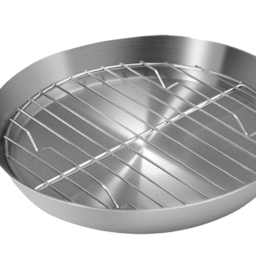 Baking Tray with Rack Set Easy Clean Thick Cookie Pan for Cooking Brea 2