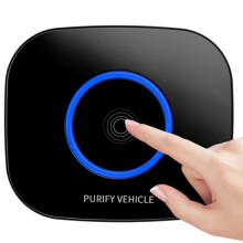 Car Air Purifier Negative Ion Air Purifier HEPA Filter Vehicle Anion Air Clearing Machine Deodorant Aroma Diffuser