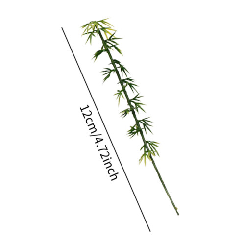 100x Model Miniature Bamboo Trees Artificial for Miniature Landscape P 1